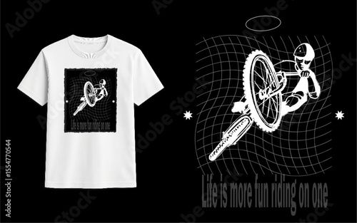 new t shirt cycle design 