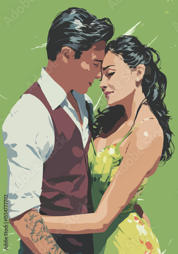 couple vector art