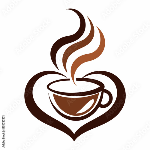 cup of coffee with beans