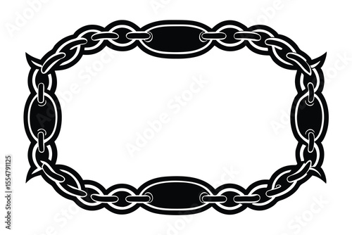 black-chain-frame-template-.eps
