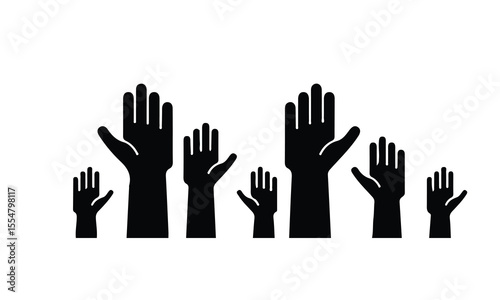 hands vector illustration