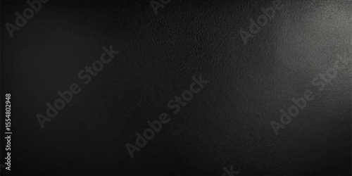 Dark grunge black leather pattern with a rough, textured surface