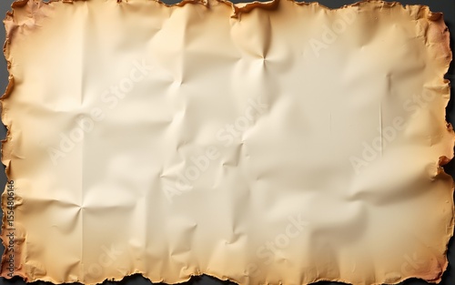 Crumpled and Burnt Paper Texture for Various Creative Use in Projects and Designs. High quality