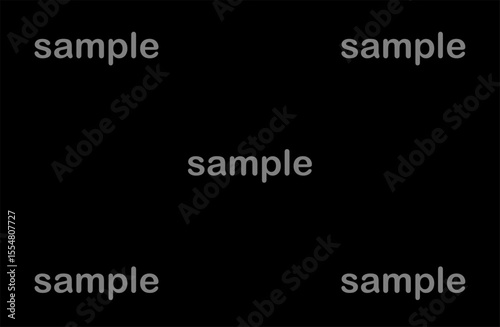 sample背景画像　黒背景