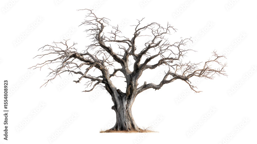 Obraz premium tree isolated on white background