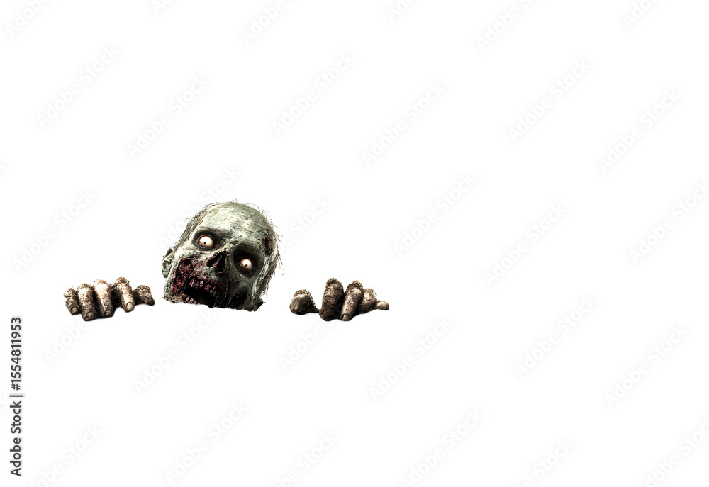 Obraz premium scary halloween ghost