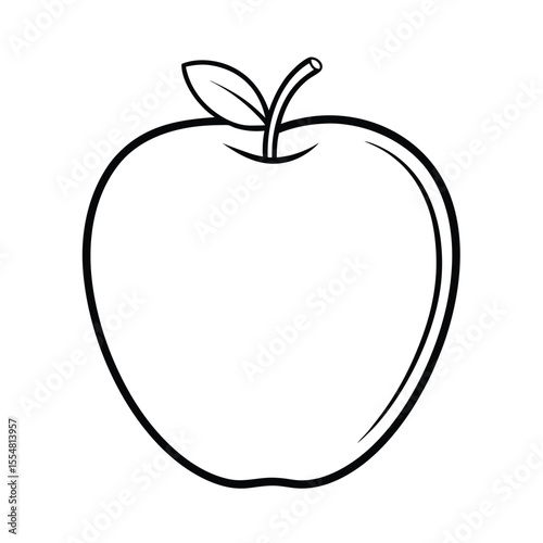  gala apple vector illustration