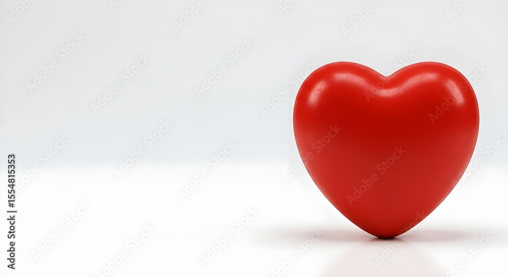Red heart, Heart, Love, Red Heart on White Background Red heart, Heart, Love, Red Heart on White Background