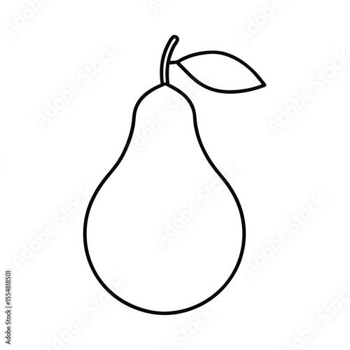 pear vector illustration