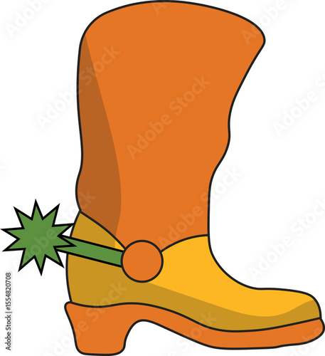 Cowboy Wild West Themed Element