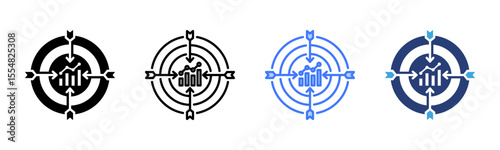 Target icon sheet multiple style collection