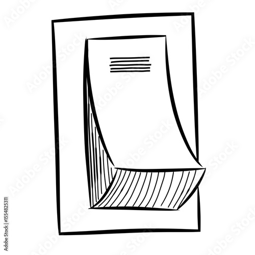 switch vector sketch line art hand drawn illustration 
