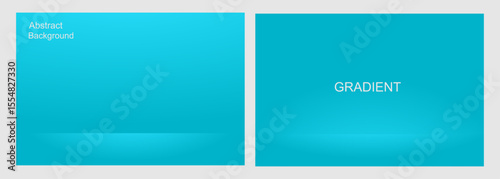 Abstract Blue Gradient Background, for Presentation and Design, Studio showroom product base, fashion runway mockup scene. vector illustration