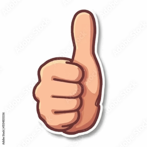 Joyful thumbs up gesture expressing positivity and celebration in a casual setting among friends during a sunny afternoon