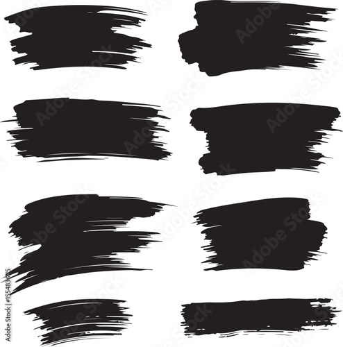 set of watercolor splashes, grunge, vector, frame, paint, brush, border, black, design, illustration, ink, dirty, texture, art, banner, set, stroke, element, splash, splatter, pattern, stain, shape, a