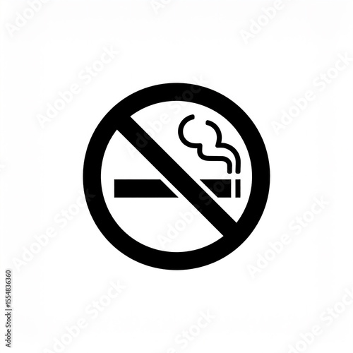 a no smoking sign 
