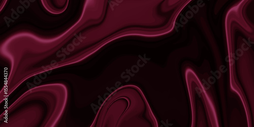 Abstract liquid wave background texture. Trendy dark liquid marble style. Ideal for web, advertisement, prints, wallpapers.