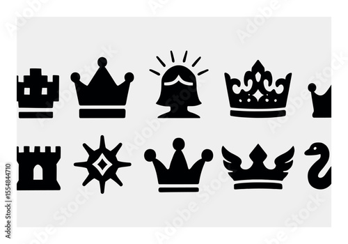Emotion, communication solid icon set. expressive symbols, social interaction collection