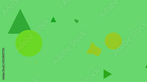 Abstract Green Gradient Background