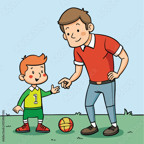 father and son