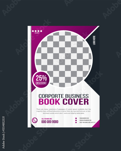 Professional Business book cover 2050, new annual report, print-ready business cover design, book cover design eps file print-ready, company profile, business profile