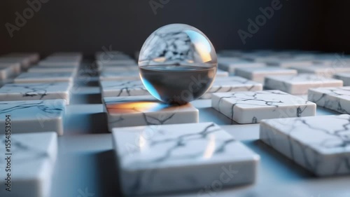 Computer keyboard and mouse with many keys representing global technology and internet connection