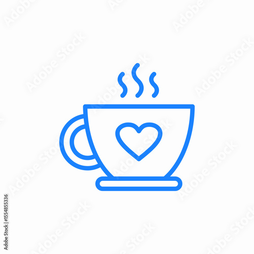 favorite drink icon sign vector