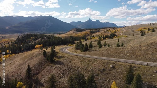 Beartooth highway Pilot and Index Peak in fall 
