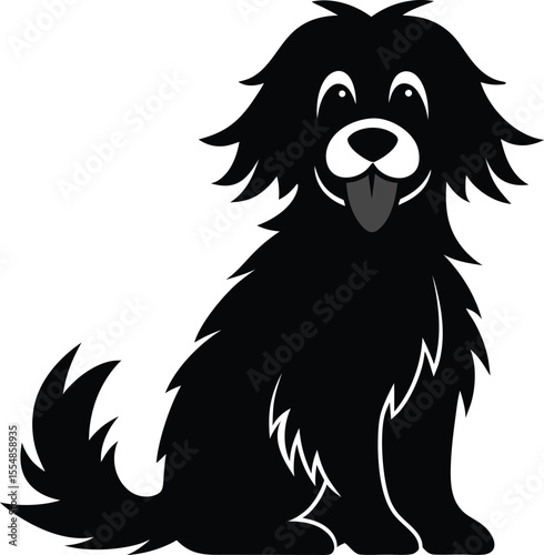 Cats and Dogs Silhouette Bundle Sitting, Playing, Sleeping, and Pet Pose Vector Collection