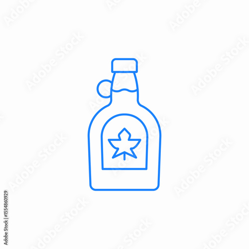 maple syrop icon sign vector