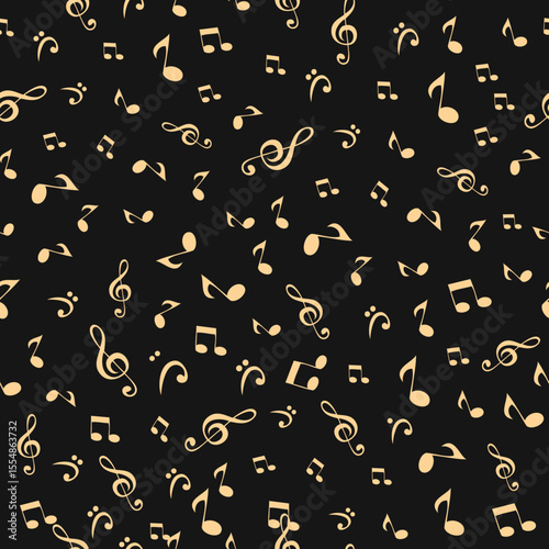 Music Notes Luxury trendy useful design stunning abstract vector illustration artwork