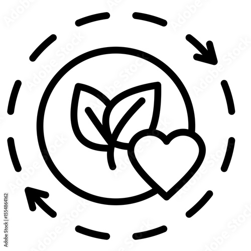 Living Systems  Icon Element For Design	