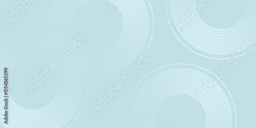 Modern abstract background. Glossy white gradient circle lines. Minimal geometric pattern. Simple graphic elements art good nice natural illstrations  ring