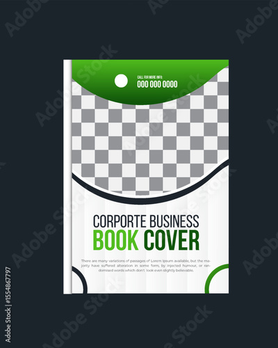 Professional Business book cover 2050, new annual report, print-ready business cover design, book cover design eps file print-ready, company profile, business profile