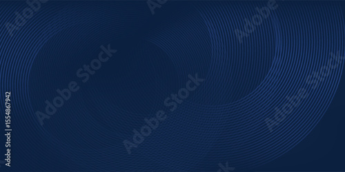 Blue wave curve abstract presentation background. Luxury paper cut background. modern