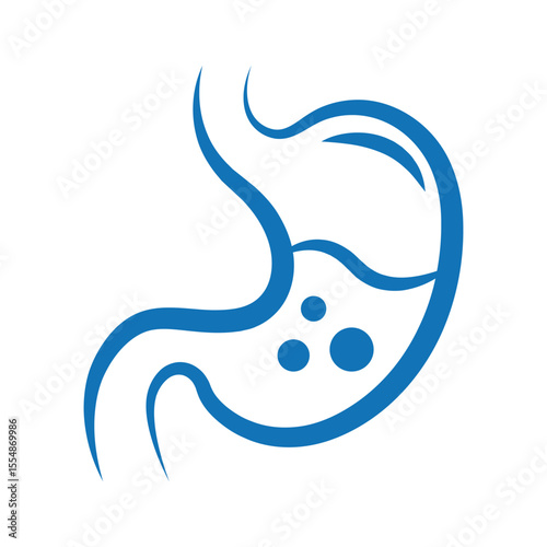 Stomach Health Medical Icon Design