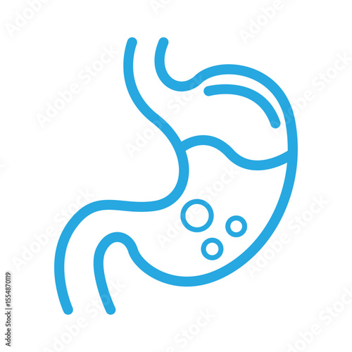 Stomach Health Medical Icon Design