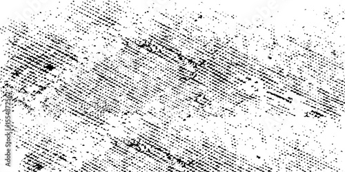 Distressed overlay texture of weaving fabric  cloth knitted. Grunge black and white good. modern