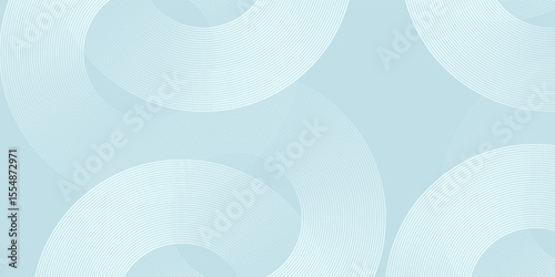 Modern abstract background. Glossy white gradient circle lines. Minimal geometric pattern. Simple art good nice iluustrations