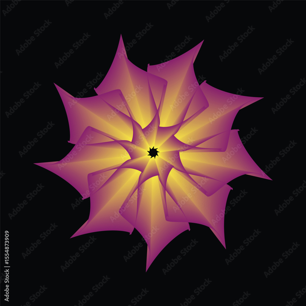 Obraz premium Abstract design background with floral