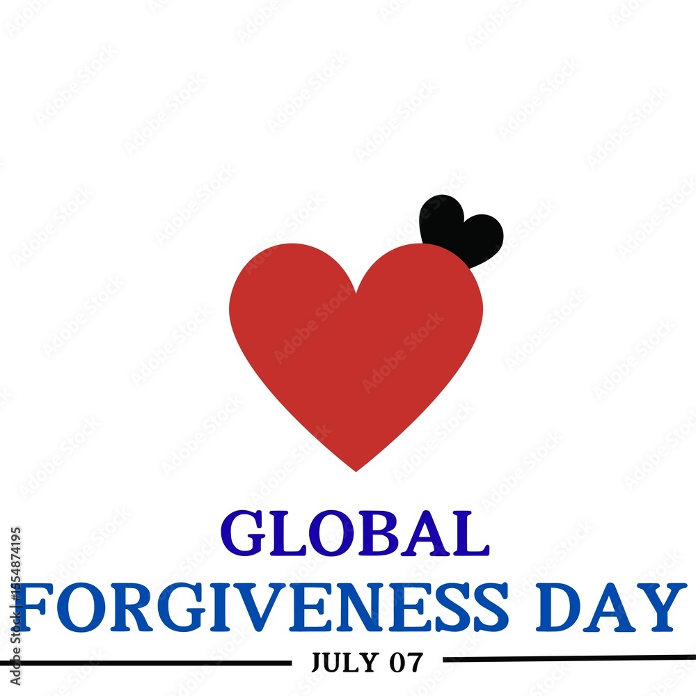 Obraz premium global forgiveness day 
