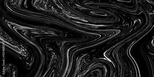 The texture of black and white marble pattern modern style Liquid background. gray marble pattern texture natural background. Paper with soft waves and white fabric liquid metallic art paint texture.