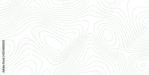White wave paper curved reliefs abstract background, Topography map background, Abstract topographic contours map background. Vector geographic contour map