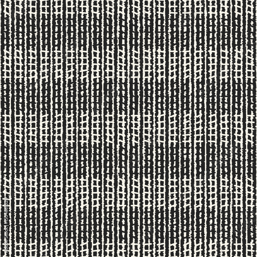 Monochrome Grain Broken Dotted Stripe Pattern