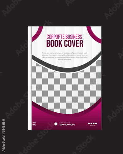 Professional Business book cover 2050, new annual report, print-ready business cover design, book cover design eps file print-ready, company profile, business profile