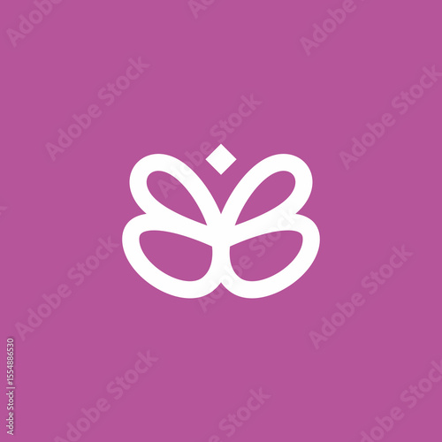 B Butterfly Logo 