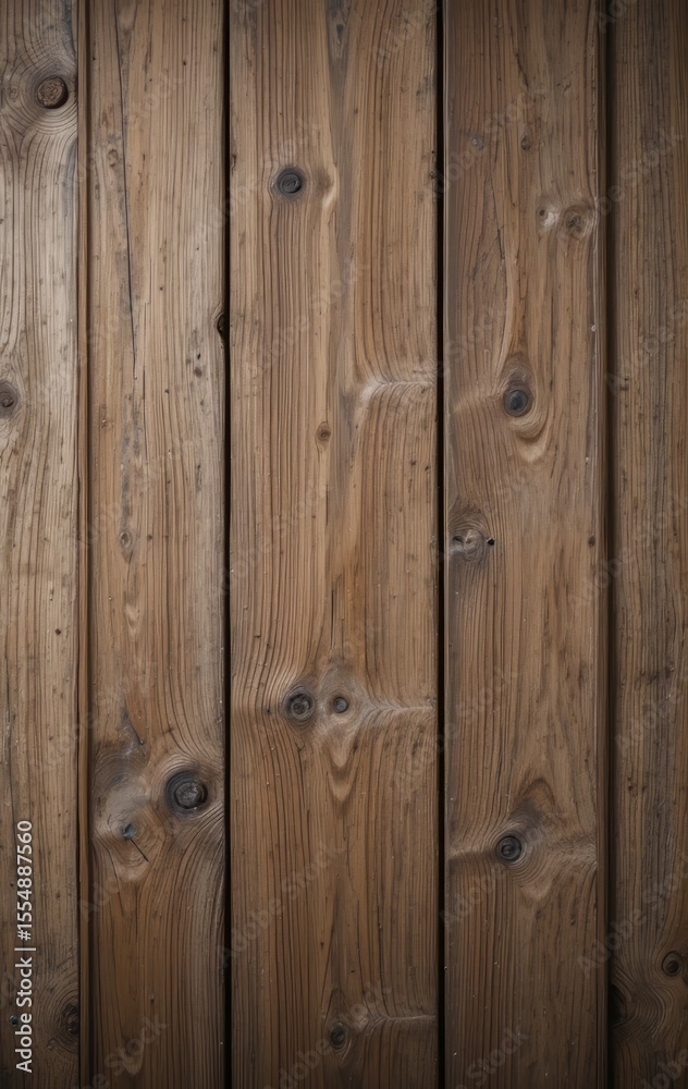 Close-up of a rich brown wooden plank wall texture. Close-up of a rich brown wooden plank wall texture.