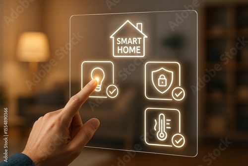 Smart home automation technology interface control system iot innovation app