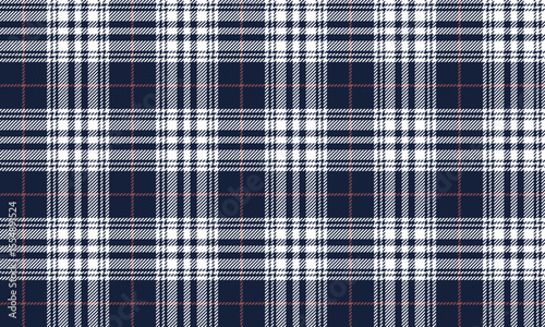 Seamless plaid pattern, blue, white, pink, simple and elegant design, suitable for fashion clothes, skirts or pants to create a trendy and cute look, vector illustration.