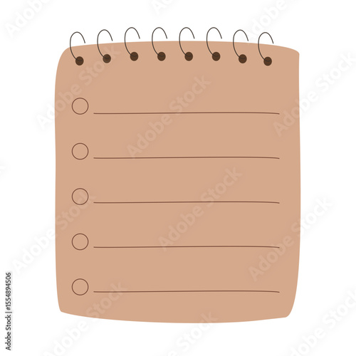 Handdrawn Checklist Note